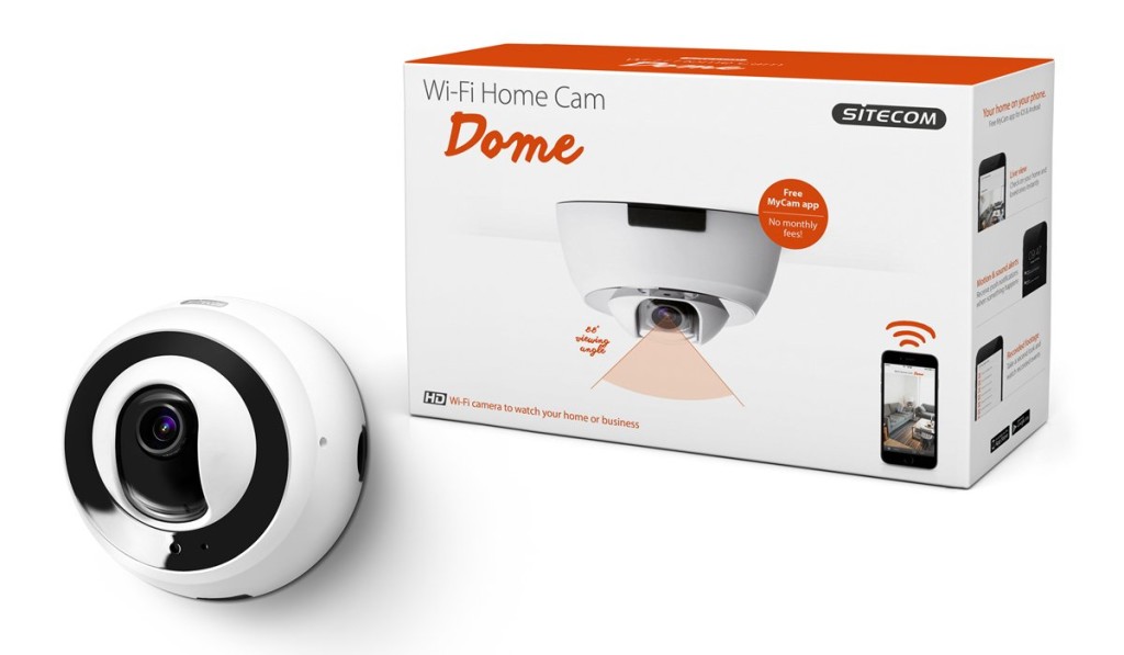 sitecom wifi home cam dome